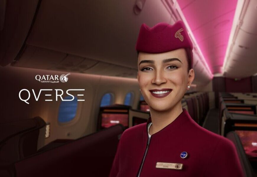 Qatar Airways revoluciona com Comissária de bordo Virtual e holográfica