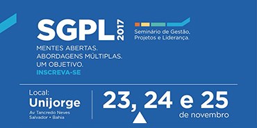 SGPL 2017 (Seminário de Gestão, projetos e liderança)