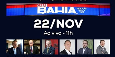 Casas Bahia promove evento online no campo de segurança eletrônica corporativa